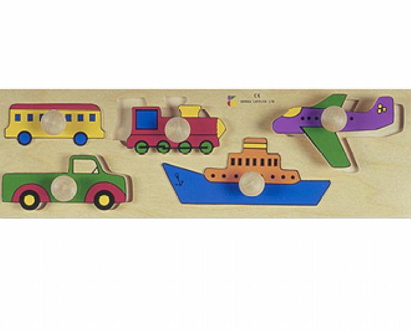 פאזל ענק לפעוטות רכבים